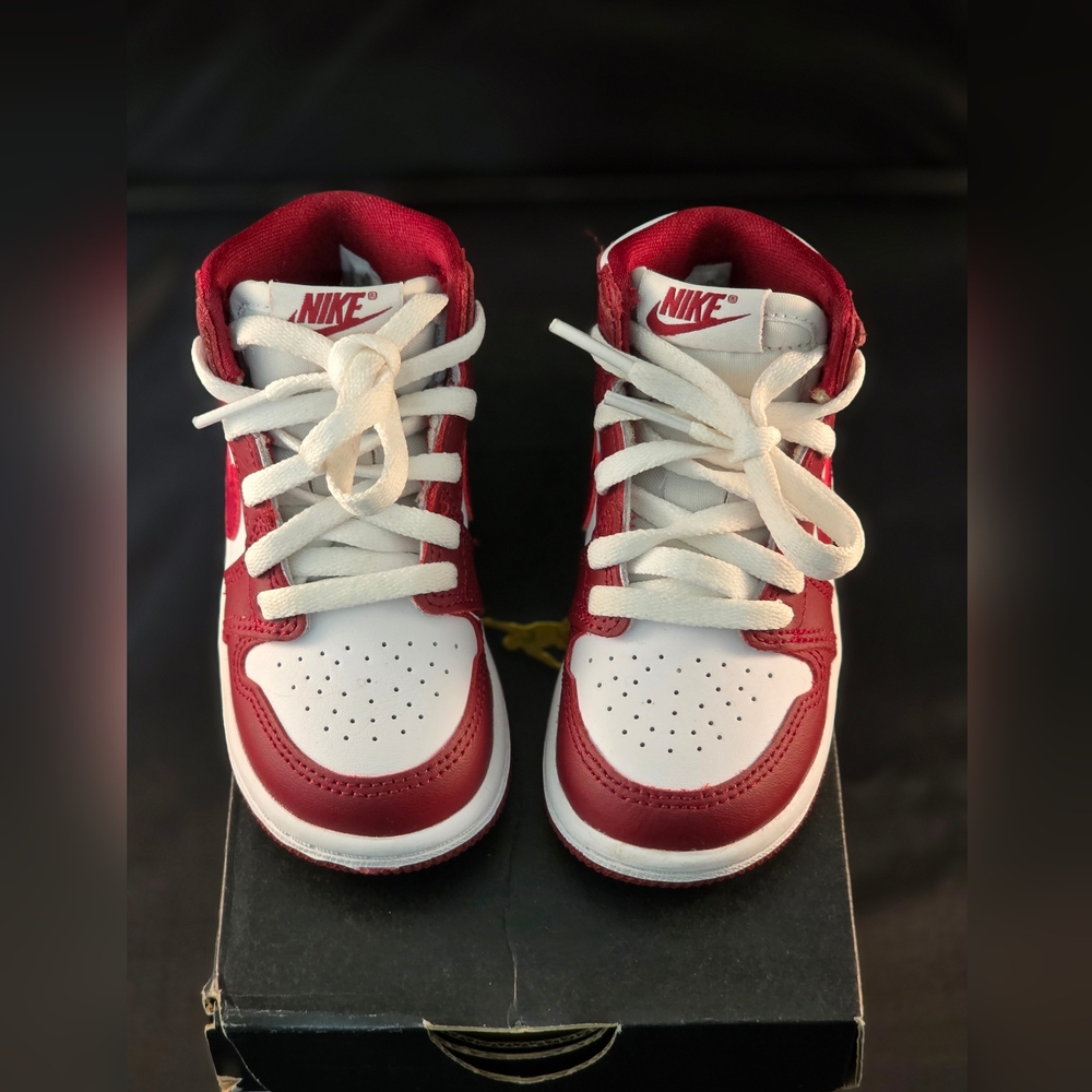 Jordan 1 Retro High OG TD 'Artisanal Red'  Size: 6C  SKU: FD1413 160